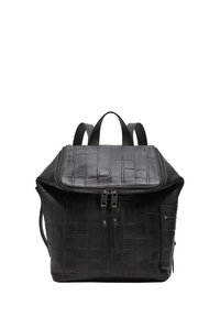 Sac à Dos LIEBESKIND BERLIN Hera Small Pebble - Cuir Noir - Femme - Neuf