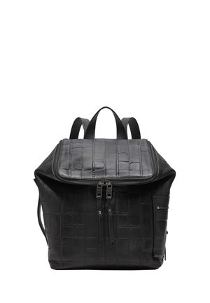 HERA MIT MONOGRAMMPRÄGUNG - Rucksack - schwarz