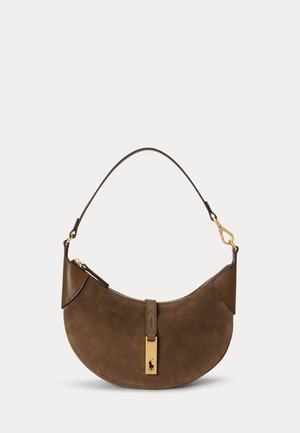 Polo Ralph Lauren, POLO ID SUEDE MINI SHOULDER BAG - Sac à main - gingerbread
