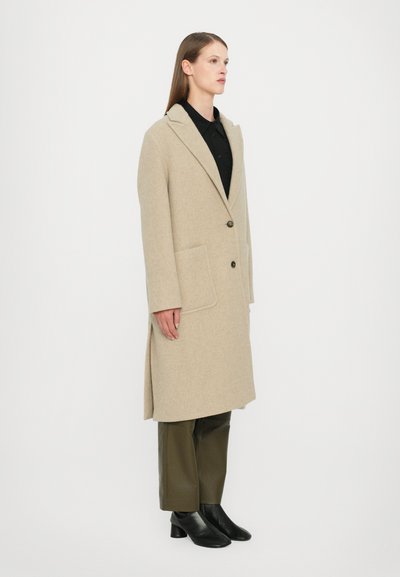 CLOSED SINGLE COAT - Klasisks mētelis - silt grey