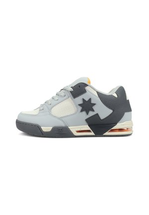 DC Shoes COMMAND - Παπούτσια για σκέιτ - grey/dark grey/orange