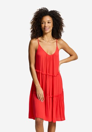 The Sunshine Brand Vestido informal - red hibiscus