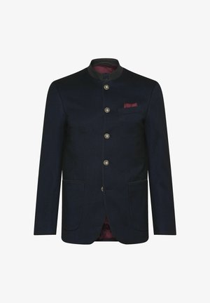KaiserLich, TRACHTENJACKE MODERNER TRACHTENSTIL MIT FEINER STRUKTUR - Suit jacket - dunkelblau