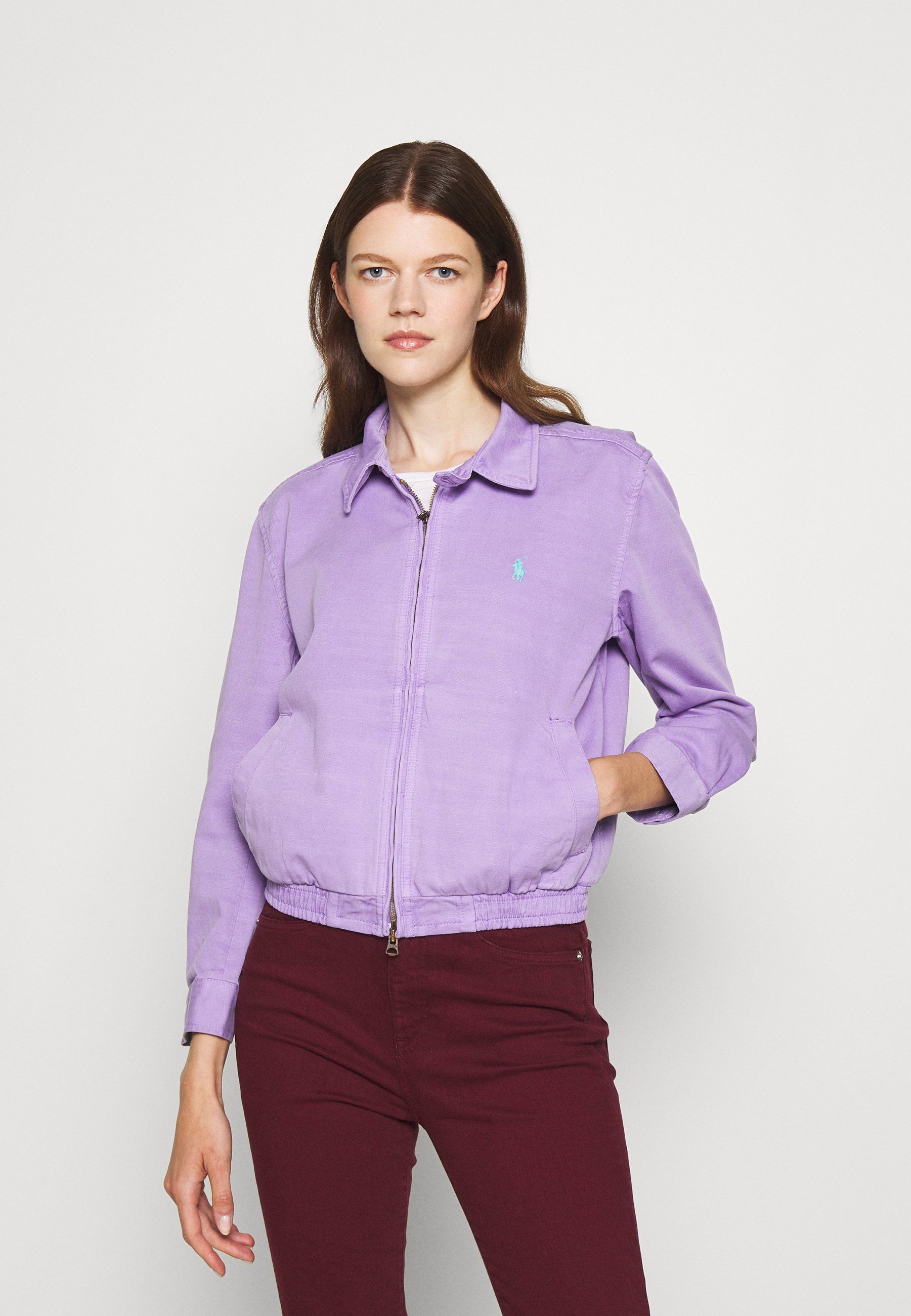 Polo Ralph Lauren MONTAUK - Chaqueta vaquera - cruise lavender/lila -  Zalando.es