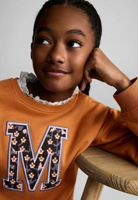 Mango Kids Športni pulover - orange