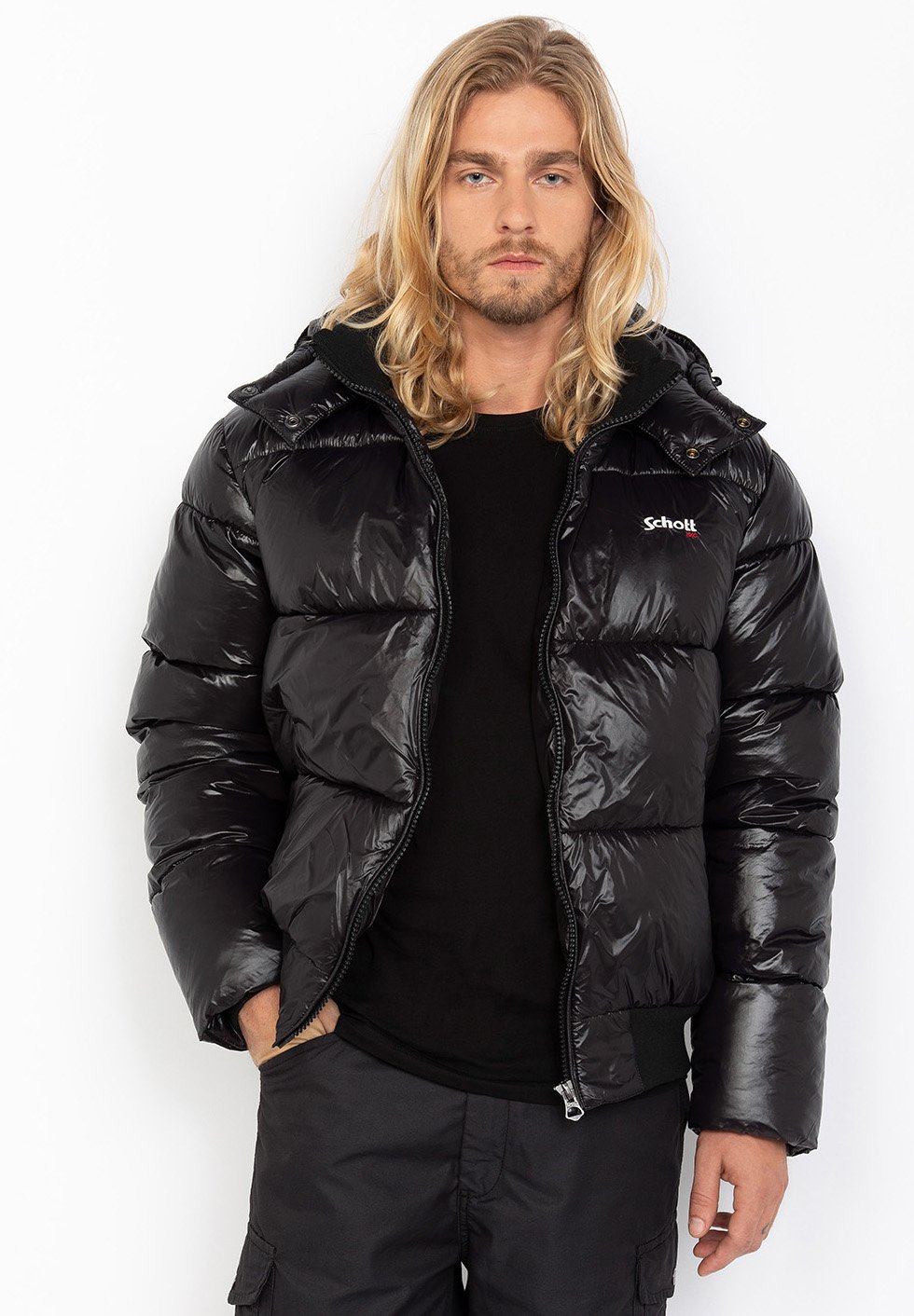 Schott Winter jacket noir/black Zalando