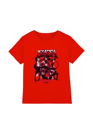 KPOP DEMON HUNTERS SAJA DEMON GROUP - T-Shirt print - red
