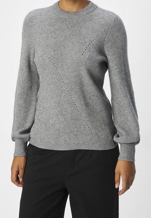 Jersey de punto - mottled grey