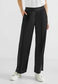 Street One LOOSE FIT - Pantalon classique - schwarz