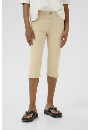 KAFFE KAZELINA - Denim shorts - feather gray