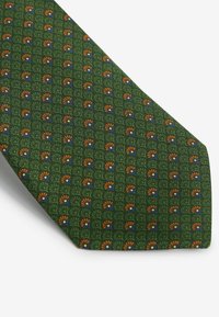 Next ITALY - Cravată - olive green geometric