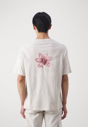 T-shirt print - beige