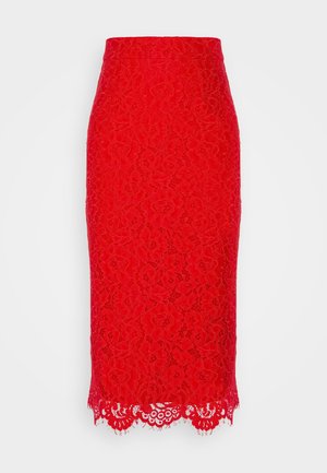 IVY OAK SOPHIA - Pencil skirt - lipstick red