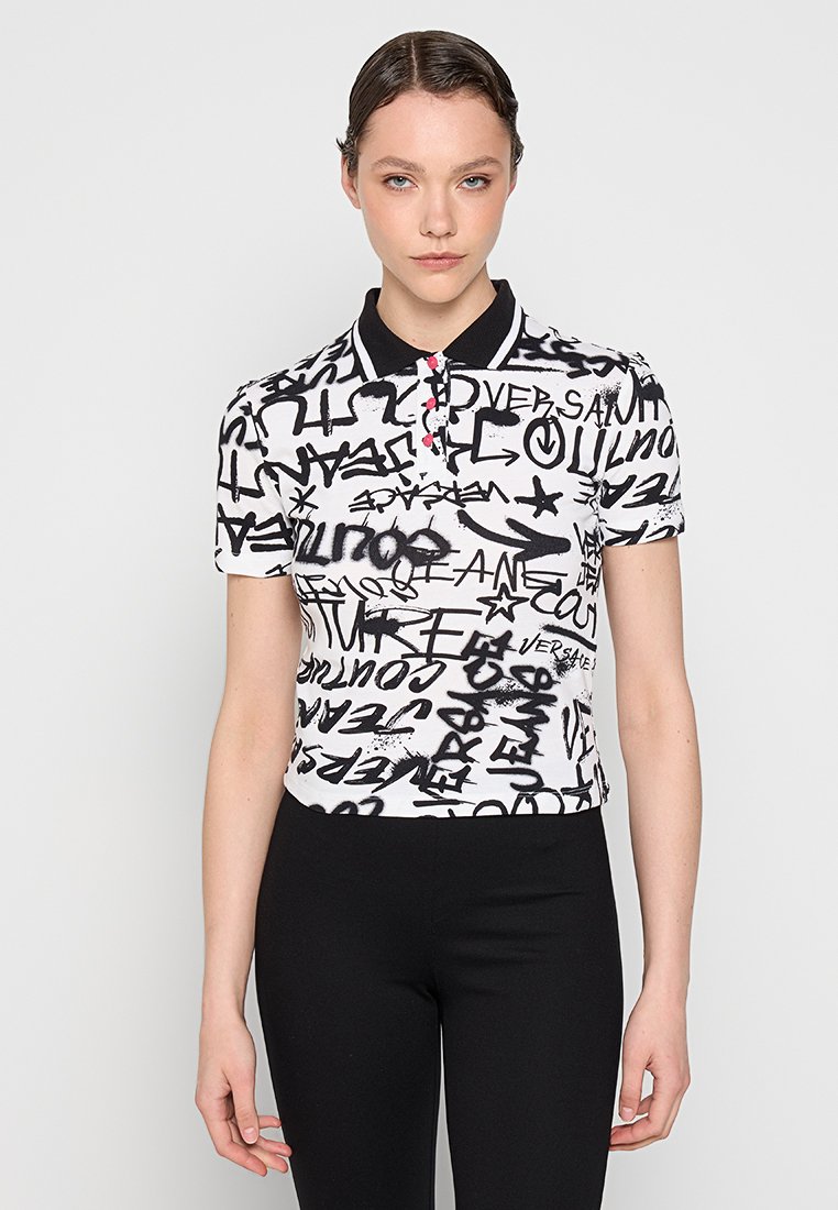 Versace Jeans Couture Poloshirt wit Versace Jeans Couture Poloshirt wit