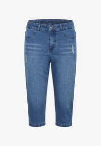 Geselecteerd, washed destroyed blue denim
