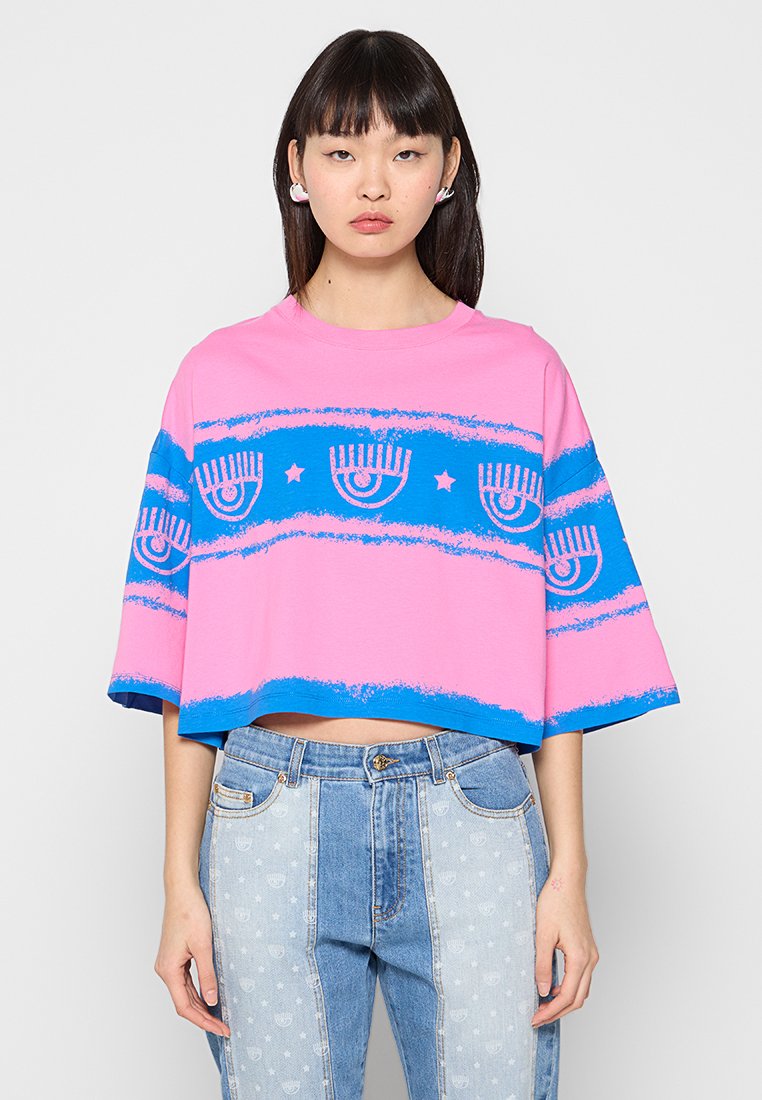 CHIARA FERRAGNI T-shirt print roze