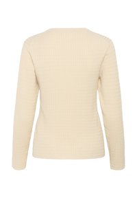 Soaked in Luxury SPINA CABLE  - Trui - sandshell