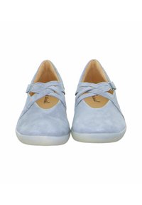 Think! NATURE - Ankle strap ballet pumps - blue