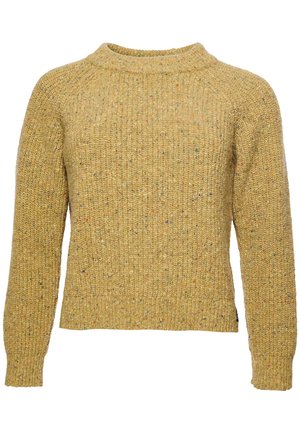 Stickad tröja - brown