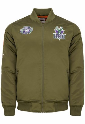 PATCHES MILWAUKEE BUCKS - Vereinsmannschaften - olive