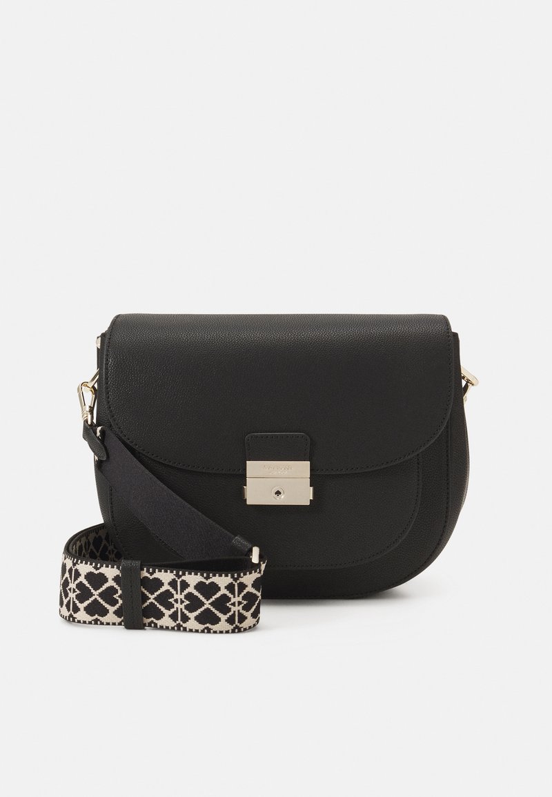 kate spade new york VOYAGE SMALL GRAIN TEXTURED SADDLE BAG Across