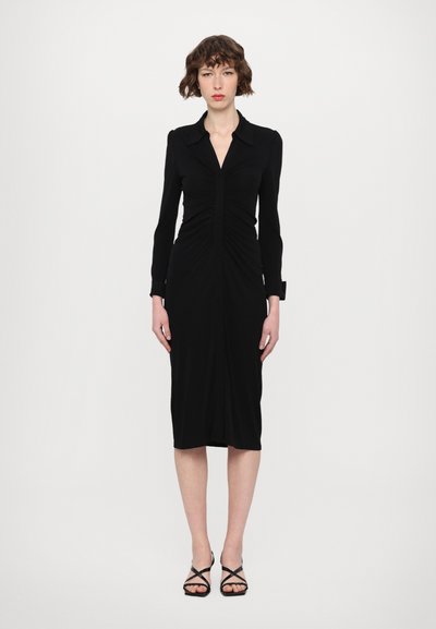 Diane von Furstenberg SHESKA MIDI DRESS - Rochie din jerseu - black