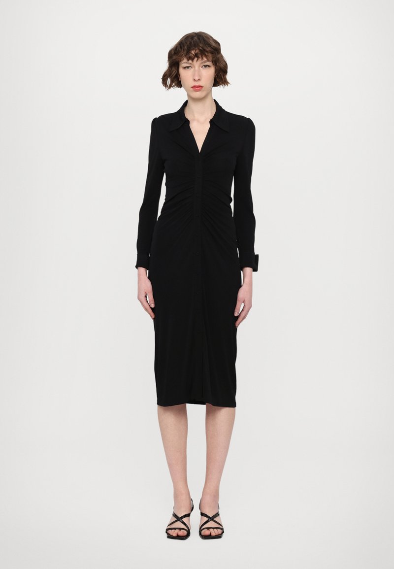 Diane von Furstenberg SHESKA MIDI DRESS - Vestido ligero - black