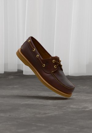 2 EYE - Chaussures bateau - medium brown