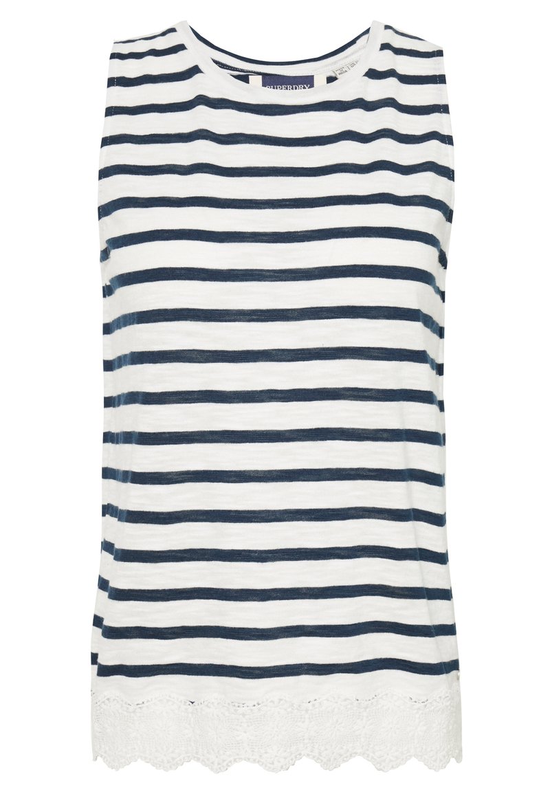 Superdry & Co Top donkerblauw Superdry & Co Top donkerblauw