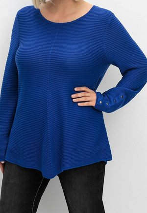 Strickpullover - blue