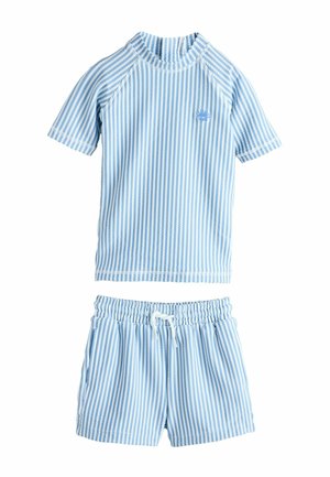 Next, REGULAR FIT - TEXTURED SET - Badeanzug - blue