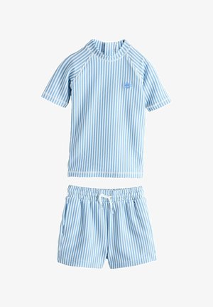 Next, REGULAR FIT - TEXTURED SET - Plavky - blue