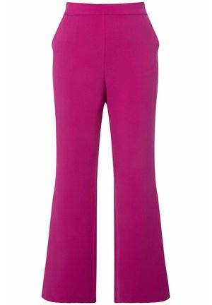 WEITES GERADES BEIN ELASTIKBUND - Broek - pink