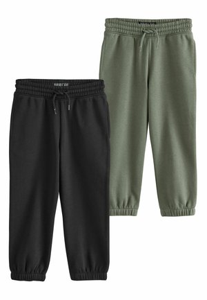 REGULAR FIT - JOGGERS 2 PACK - Tréningruha alsók - khaki green black