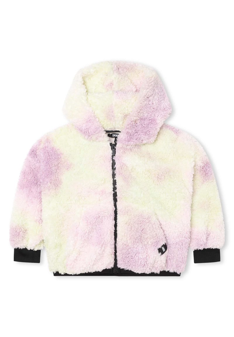 DKNY Fleecejas paars