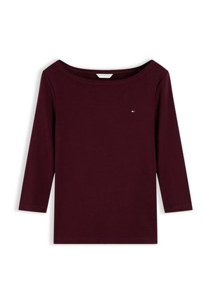 Tommy Hilfiger, CODY - Μπλούζα με μακριά μανίκια - deep burgundy