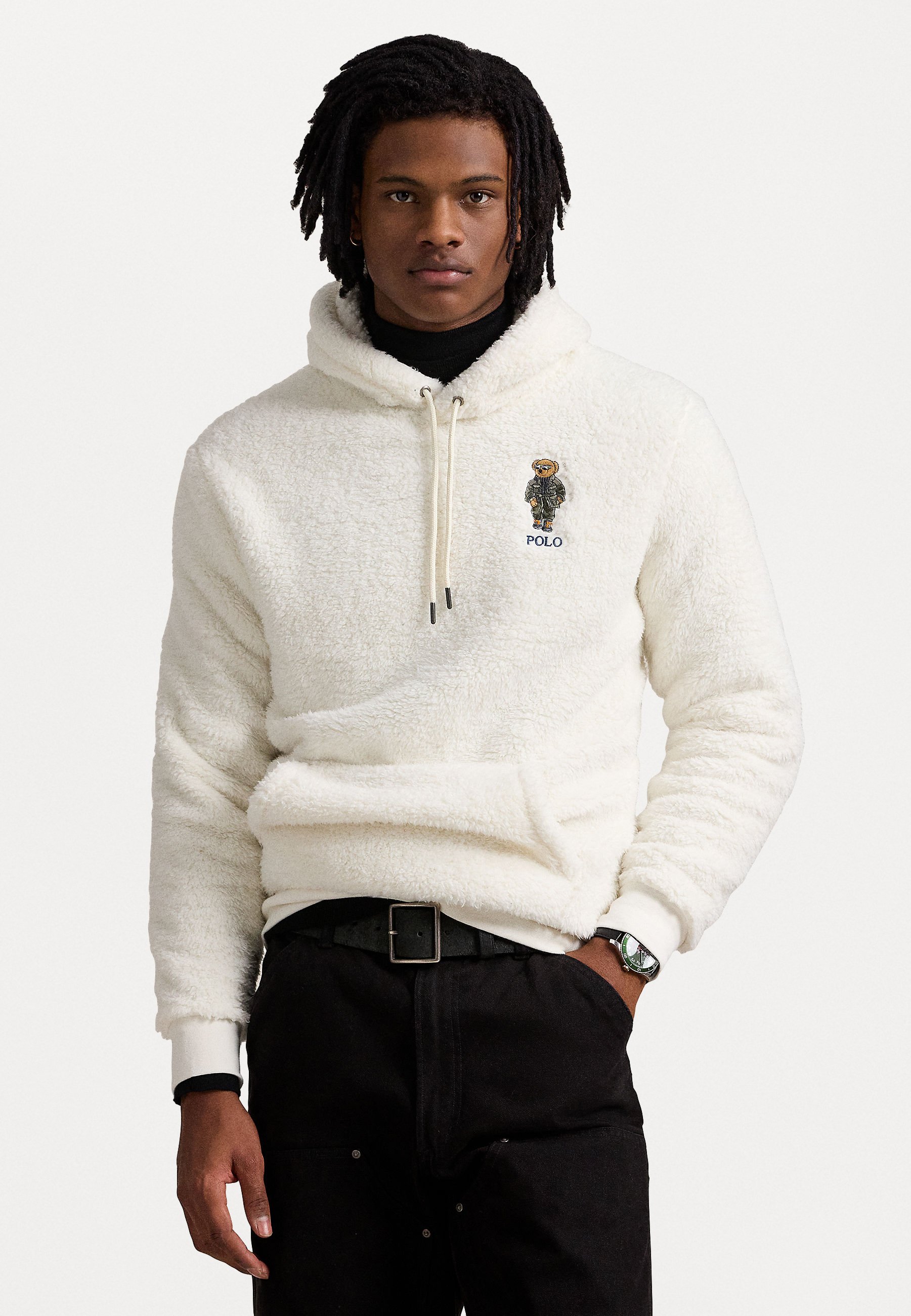 Polo Ralph Lauren POLO BEAR PILE FLEECE HOODIE - Fleece jumper 
