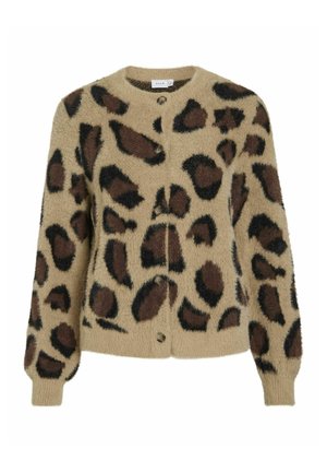 VILA GEKNÖPFTER - Cardigan - tan