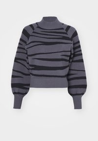 ONLFRIDA LIFE LS HIGHNECK - Strickpullover - magnet