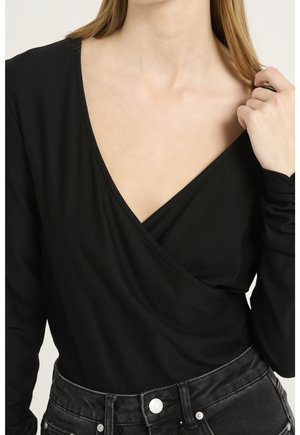 Langarmshirt - black