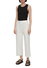 s.Oliver BLACK LABEL CULOTTE - Broek - creme