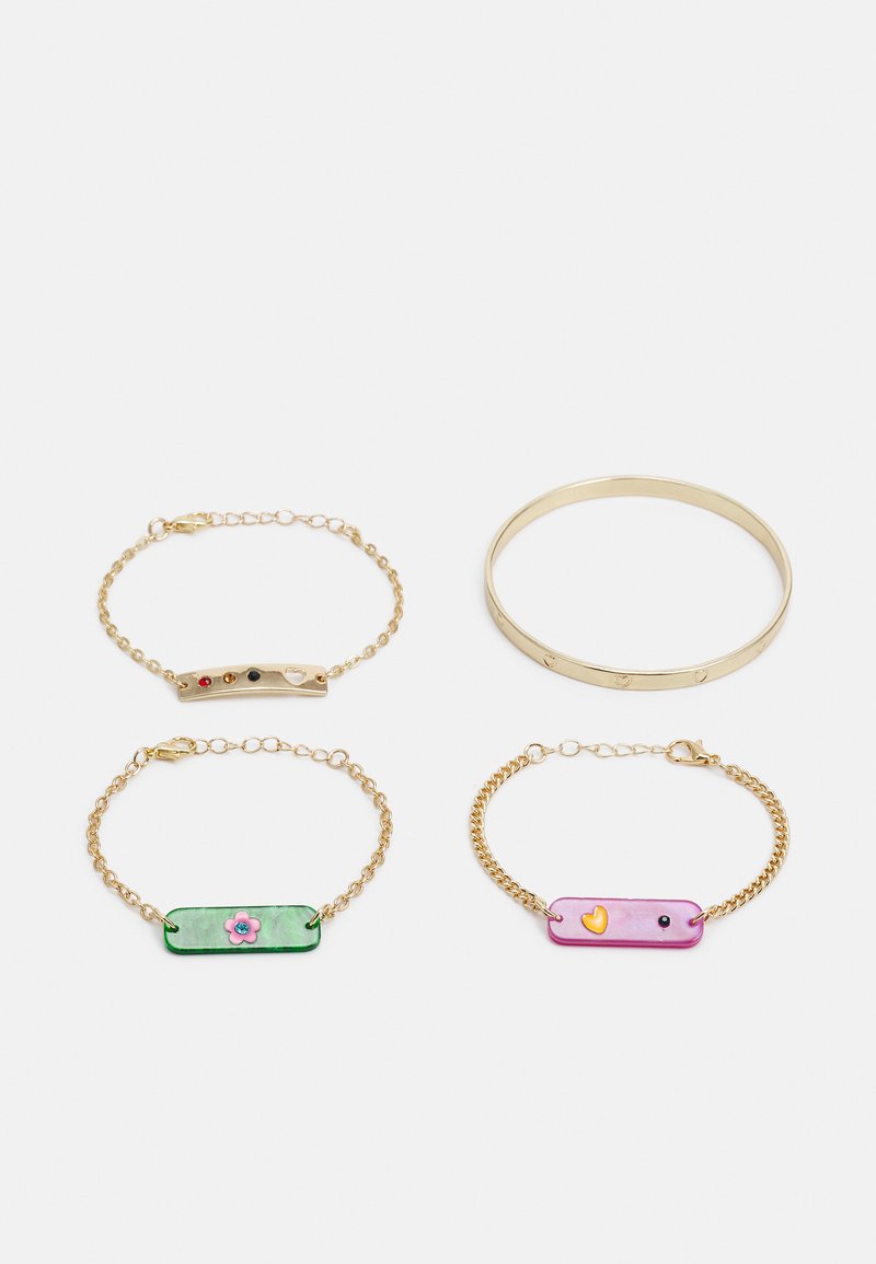 Pieces PCGERTRUD BRACELET 4 PACK - Pulseira - gold-coloured
