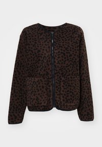Obey Clothing DOTTIE LINER JACKET - Fleecejakke - java brown