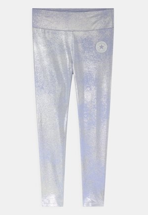 Converse HIGH RISE GLITTER PRINTED - Leggings - Calças - serene sapphire