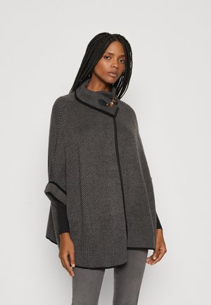 VILA VICEMRE - Poncho - dark natural