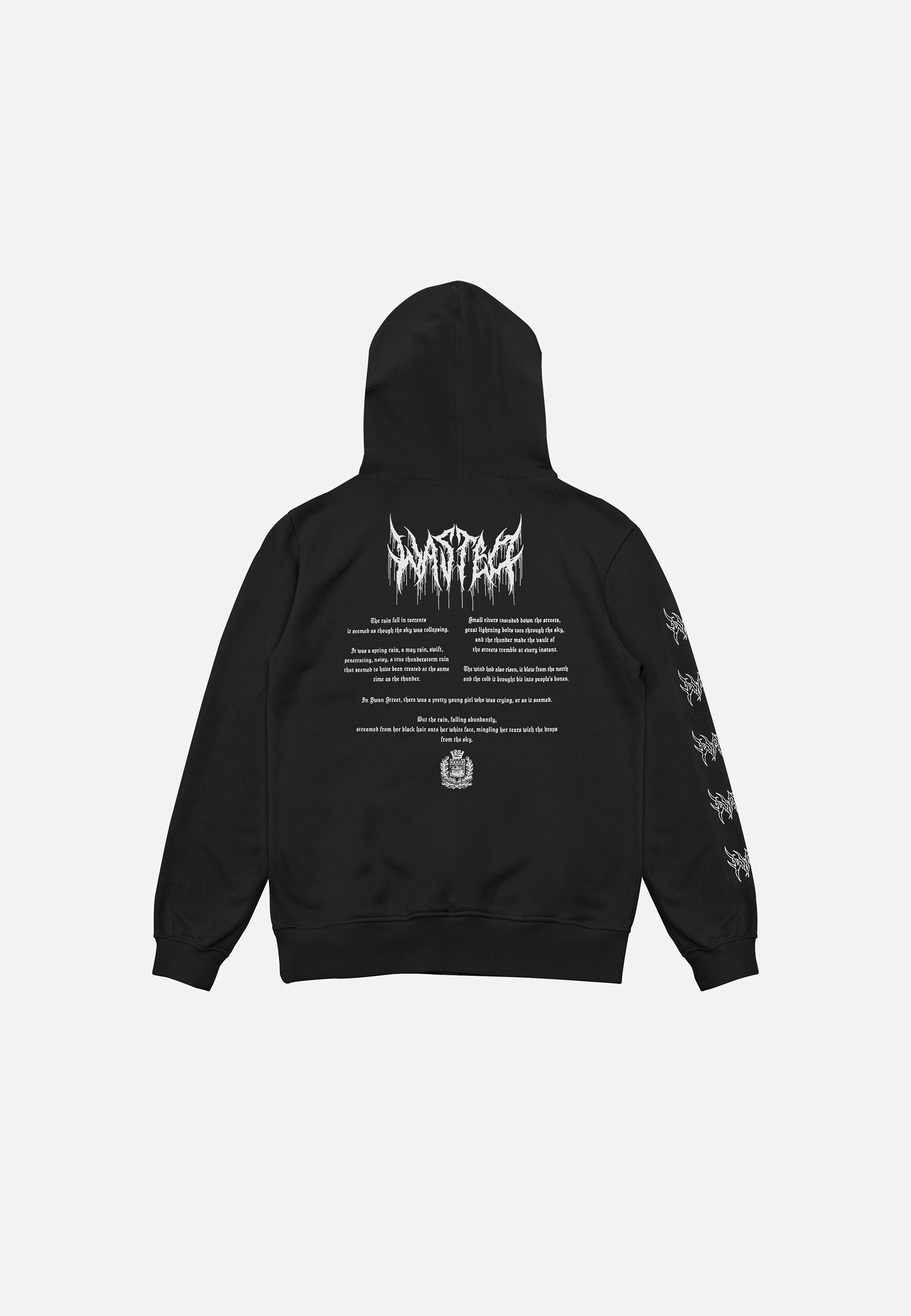 Wasted Paris VAULT HOODIE UNISEX - Sweatshirt - black