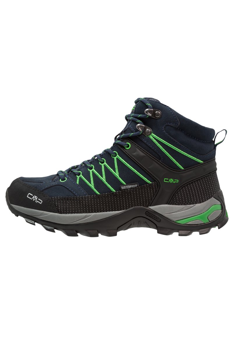 CMP RIGEL MID TREKKING SHOES WP - Hikingschuh - blue