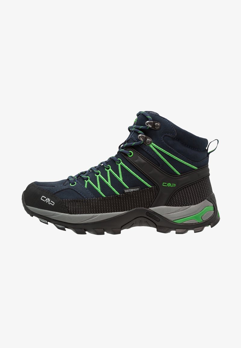 CMP RIGEL MID TREKKING SHOES WP - Pantofi drumeție - blue
