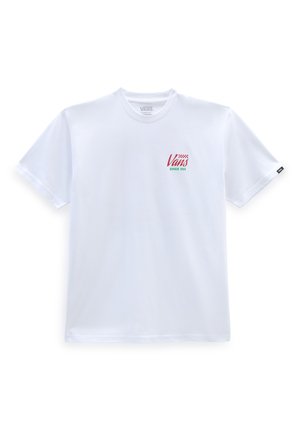 T-shirt med print - white