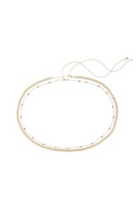 SET - Taillengürtel - goldfarben